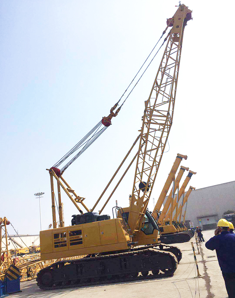 XCMG official 75 ton lift machine for construction mini crawler crane XGC75 price